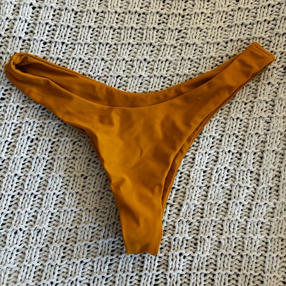 Zaful Yellow Bikini Bottom